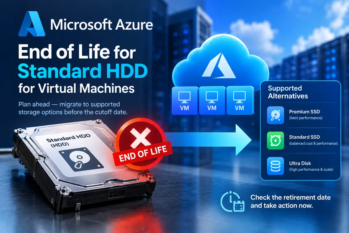 Azure Standard HDD End-of-Life Migration