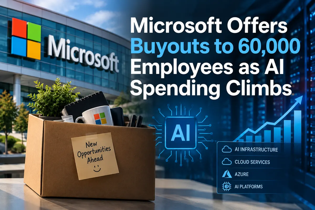 Microsoft Layoffs and AI Spending Surge